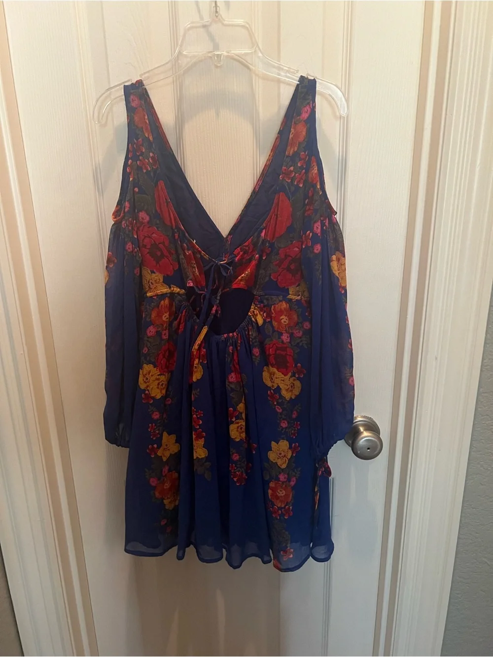 Free People flowy navy